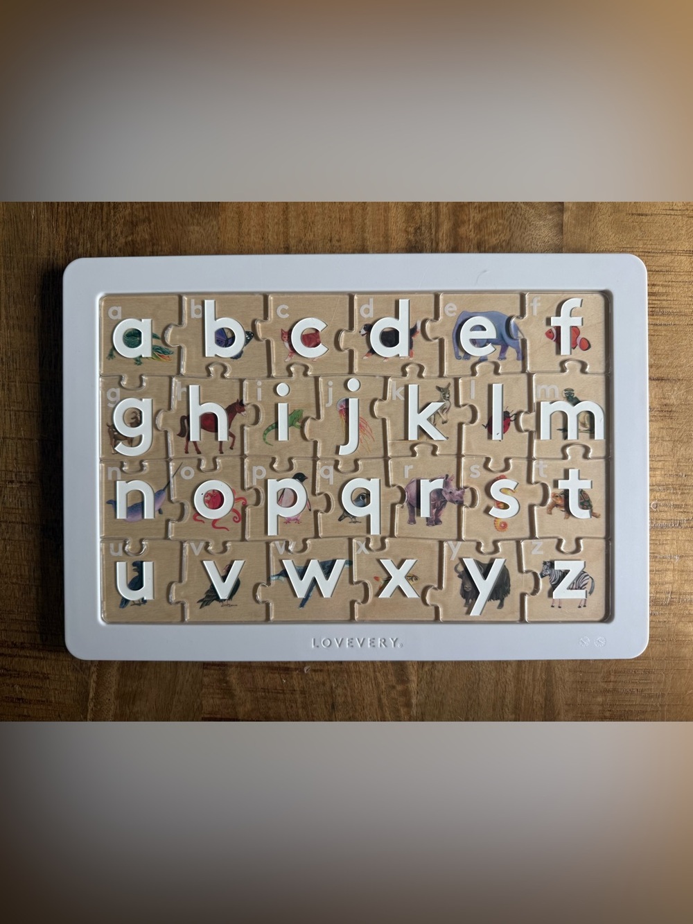 Lovevery Double-sided Alphabet Puzzle Board